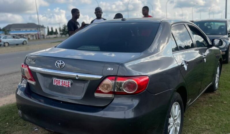 
								Naija Used 2010 Toyota Corolla full									