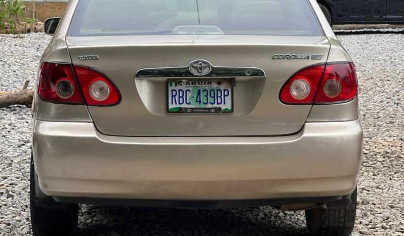 
								Naija Used 2005 Toyota Corolla full									