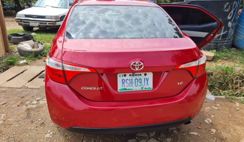 
								Naija Used 2015 Toyota Corolla full									