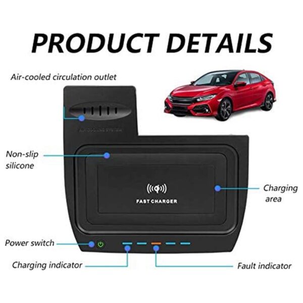 Wireless charger CIVIC 10-gen