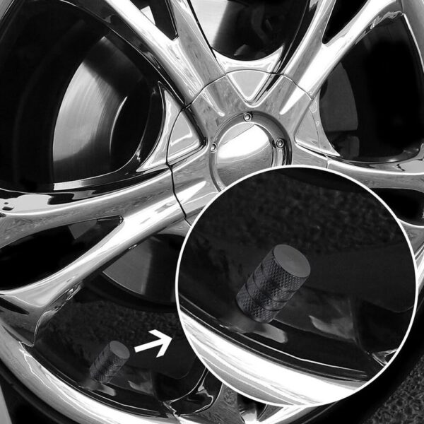 Reflective vinyl rim stickers