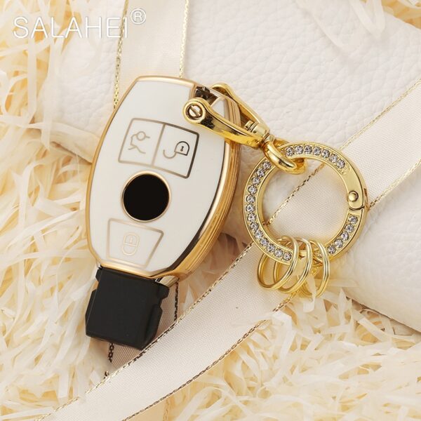 TPU Shell Case Keychain