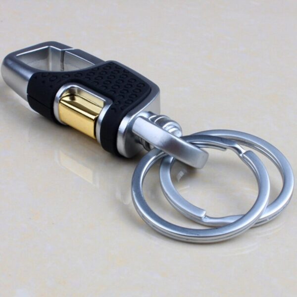 Double Switch Keychain Metal