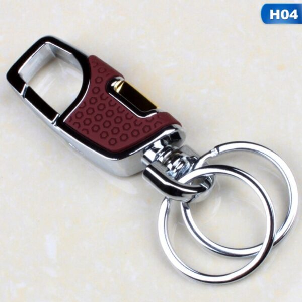 Double Switch Keychain Metal