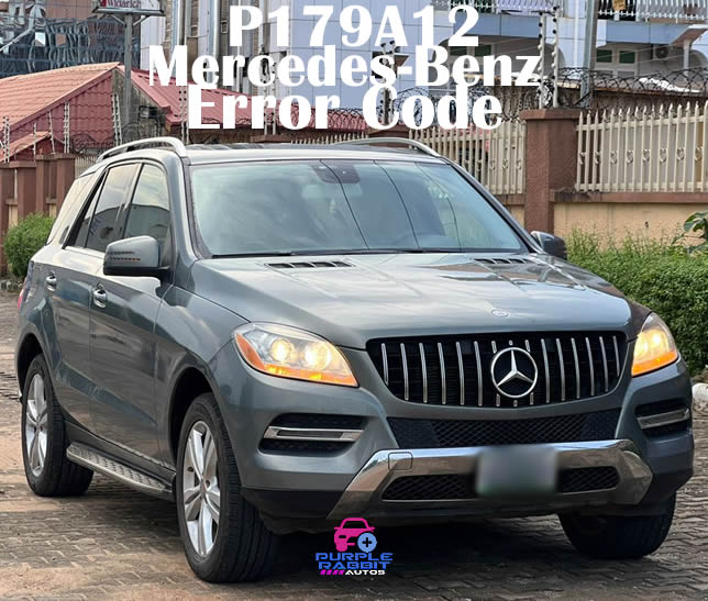 P179A12 Mercedes-Benz error code